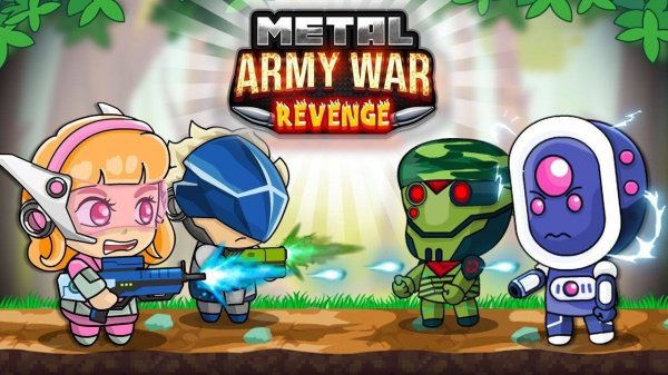 Metal Army War Revenge: Action Shooter Game - Arcade Game