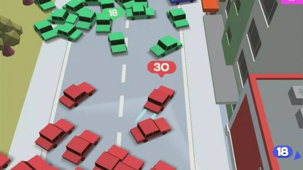 Crowd Drift City: Car Collection Challenge Arcade Game
