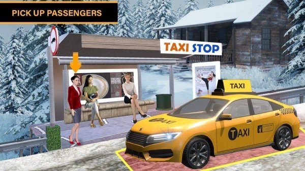 Modern City Taxi Service Simulator Online Driving Game