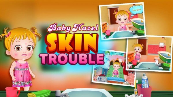 Baby Hazel Skin Trouble Care Game - Kids Care Game