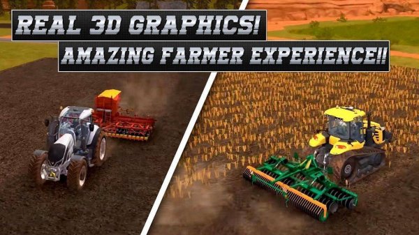 Real Tractor Farming Simulator : Heavy Duty Tractor Online Game Simulation Game