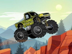 Monster Truck 2D: Stunt Challenge Arcade Game