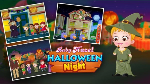 Baby Hazel Halloween Night Online Kids Game