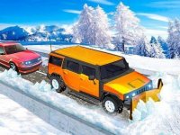 Snow Plow Jeep Simulator 3D Online Game