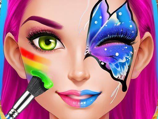 Face Paint Party! Girls Salon Online Dress Up Game