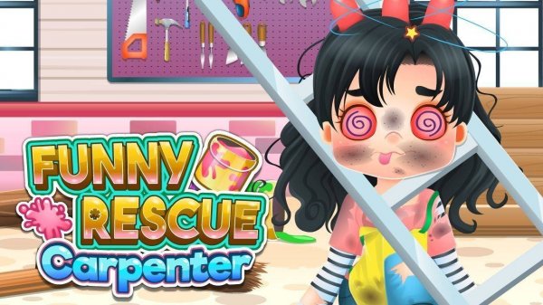 Funny Rescue Carpenter Online Game - Kids Healing Game