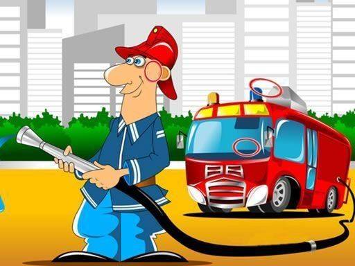 Fire Trucks Differences Puzzle Game Online - Puzzle Game
