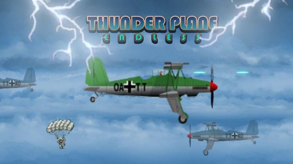 Thunder Plane Shooting Game Arcade Game