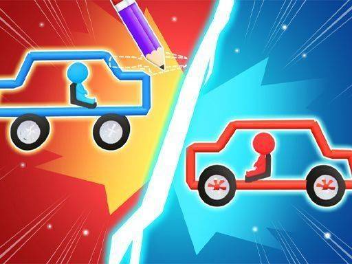 Draw Car Fight - Puzzle Battle Game: Arcade Puzzle Game