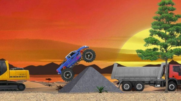 4x4 Monster Truck Offroad Game - Driving Simulator