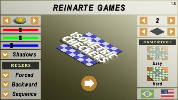 Reinarte Checkers Online Game - Strategy Board Game