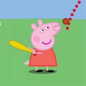 Peppa's Playful Batting Game