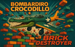 Bombardiro Crocodillo Brick Destroyer Arcade Game