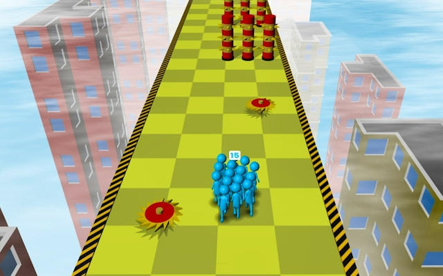Crowd Run 3D - Action Puzzle Game