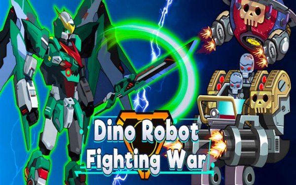 Dino Robot Fighting War: Mech Arena Battle Online Arcade Game