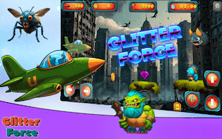 Glitter Force Aerial Adventure Game