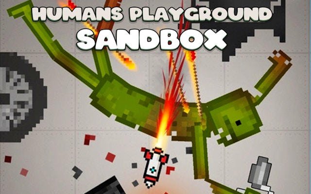 Humans Playground: Sandbox Physics Game