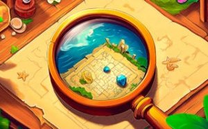 Quiet Discoveries: A Visual Puzzle Game