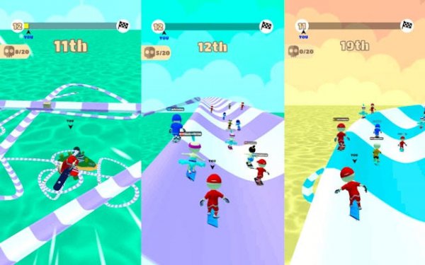 Skating Park IO - Multiplayer Skateboard Racing Online Arcade Game