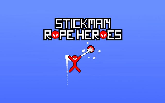 Stickman Rope Heroes - Web Swinging Adventure Game