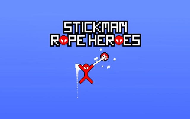 Stickman Rope Heroes - Web Swinging Adventure Game