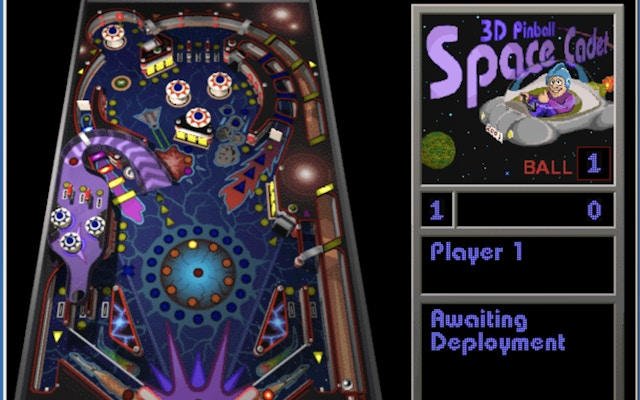 3D Pinball Space Cadet Game