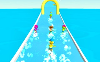 Aquapark Surfer Race - Water Slide Racing Game