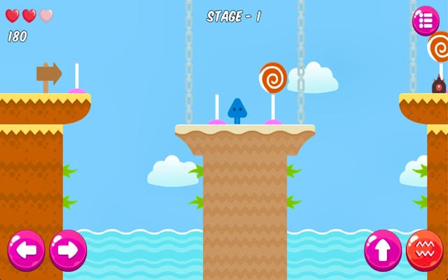 Candy Quest Platformer Game