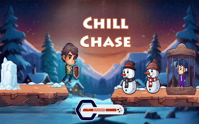Chill Chase: Winter Runner Adventure