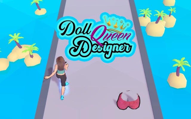 Doll Queen Designer - Dress Up & Coloring Game