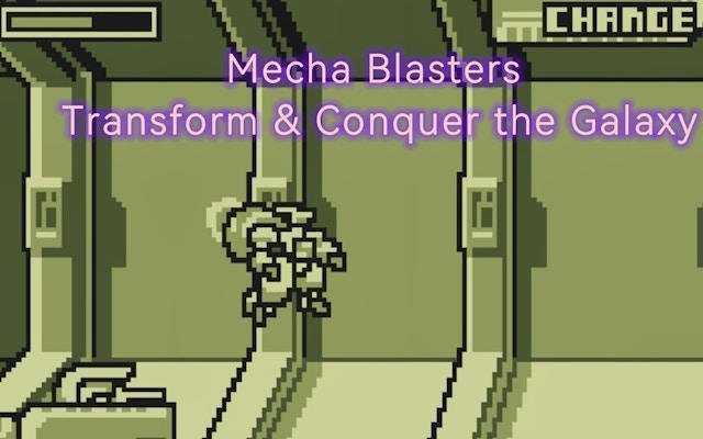 Mecha Blasters: Retro precision fighter Game