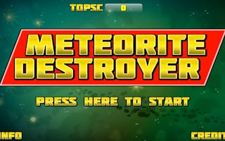 Meteorite Destroyer: Space Precision Fighter Game