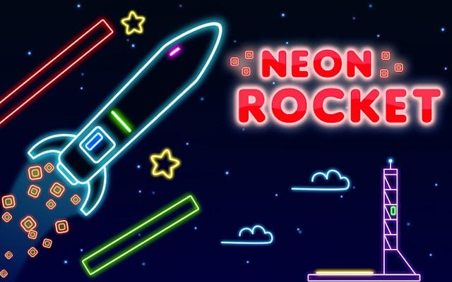 Neon Projectile Balance Challenge