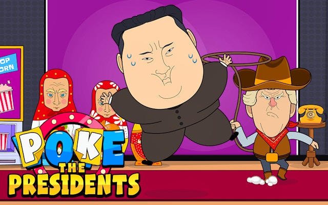Poke The Presidents - Stress Relief Game