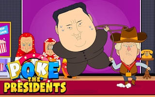 Poke The Presidents - Stress Relief Game