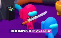 Red Impostor vs. Crew - Space Action Game