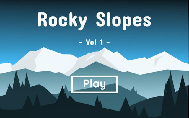 Rocky Slopes - Obstacle Dodge Game