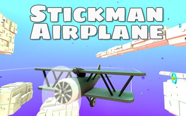 Stickman Airplane - Casual Flying Game