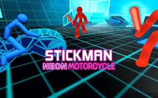 Stickman Neon Motorcycle Racing Game