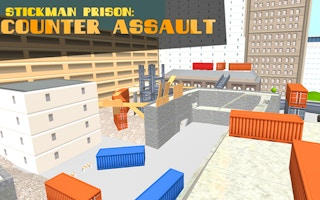 Stickman Prison Counter Assault - 3D Action precision fighter