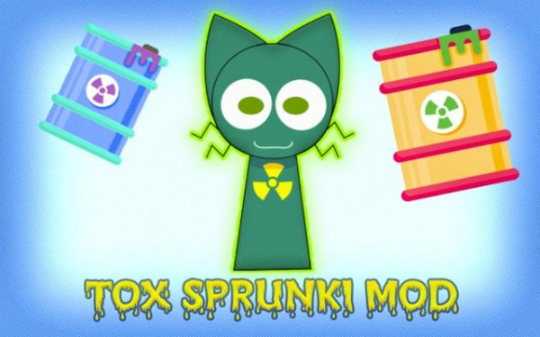 Tox Sprunki Mod: Toxic Platformer Online Game - Puzzle Platformer