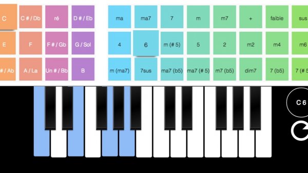 Virtual Online Piano Game Music Game